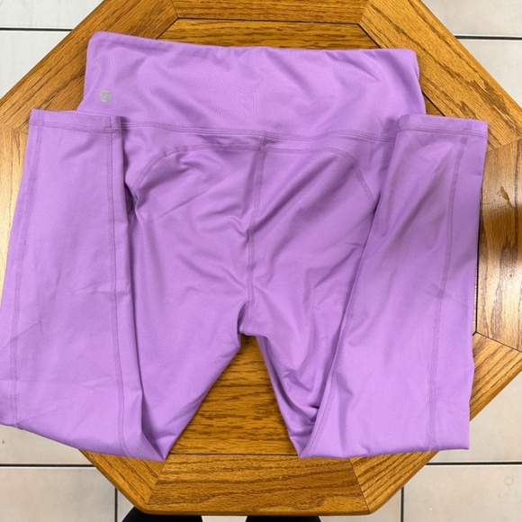 *ZELLA* Purple Activewear Leggings w/ Pockets Size Large - Picture 4 of 7
